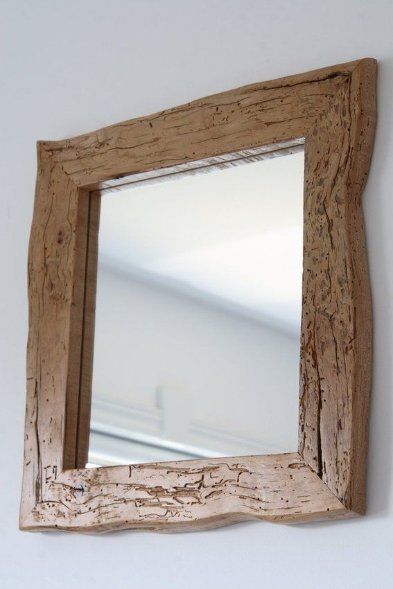 image of Bathroom Wooden Mirrors