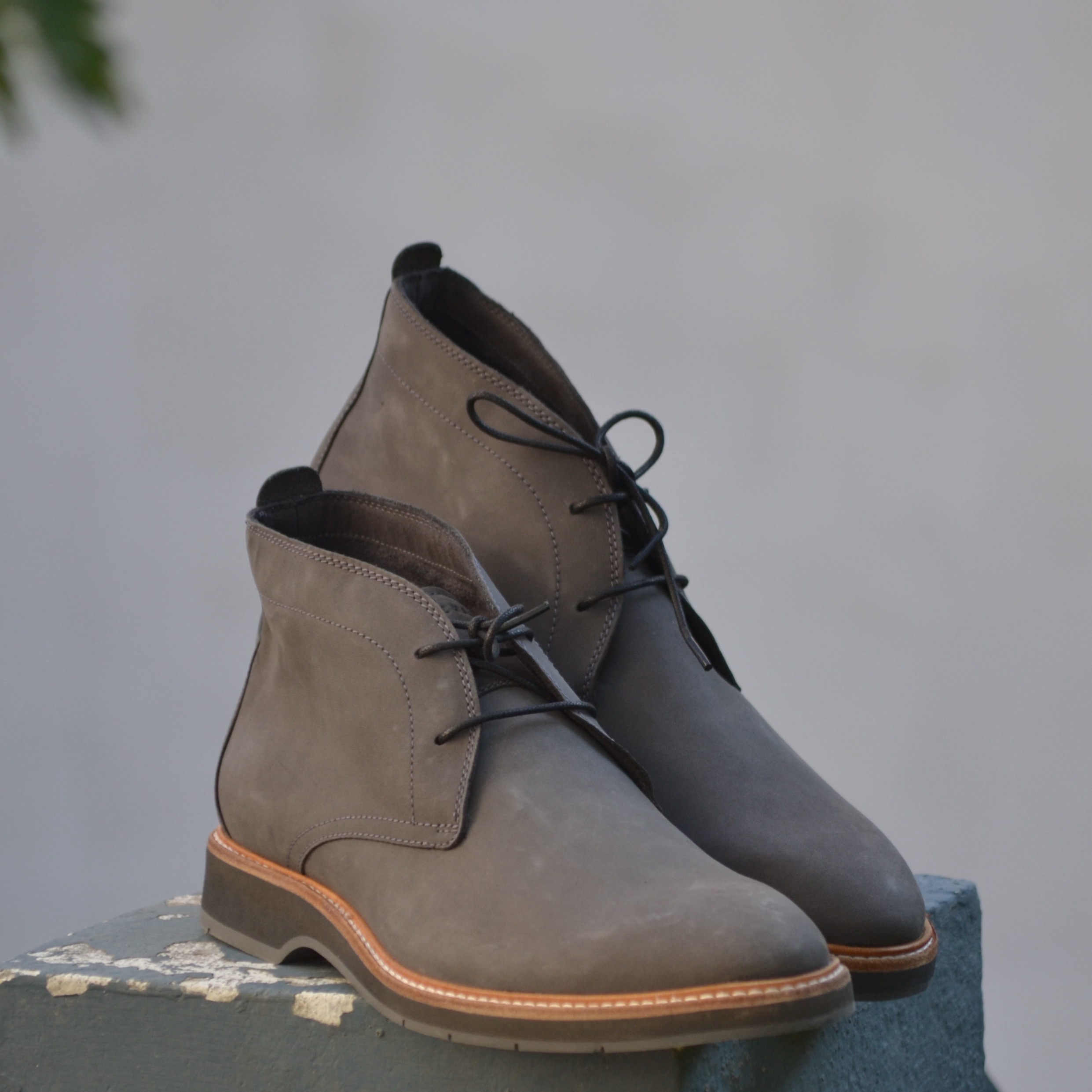 Leather  Ankle Boots for men