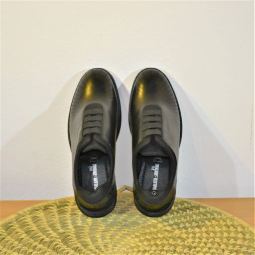 WalkerVintage Black Leather shoes for Men