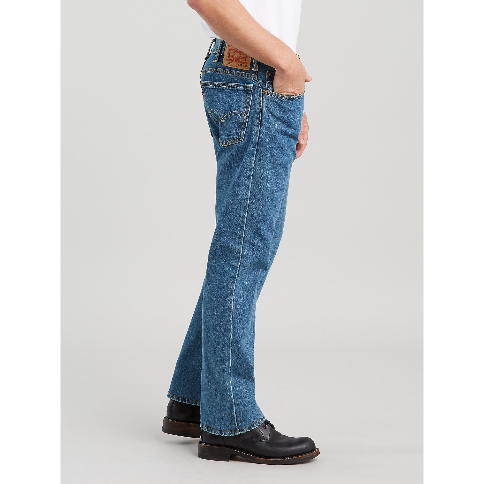Levis517  Bootcut Blue Jeans For Men
