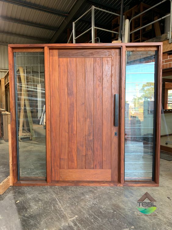 Custom Made Main Entrance Wooden Doors
