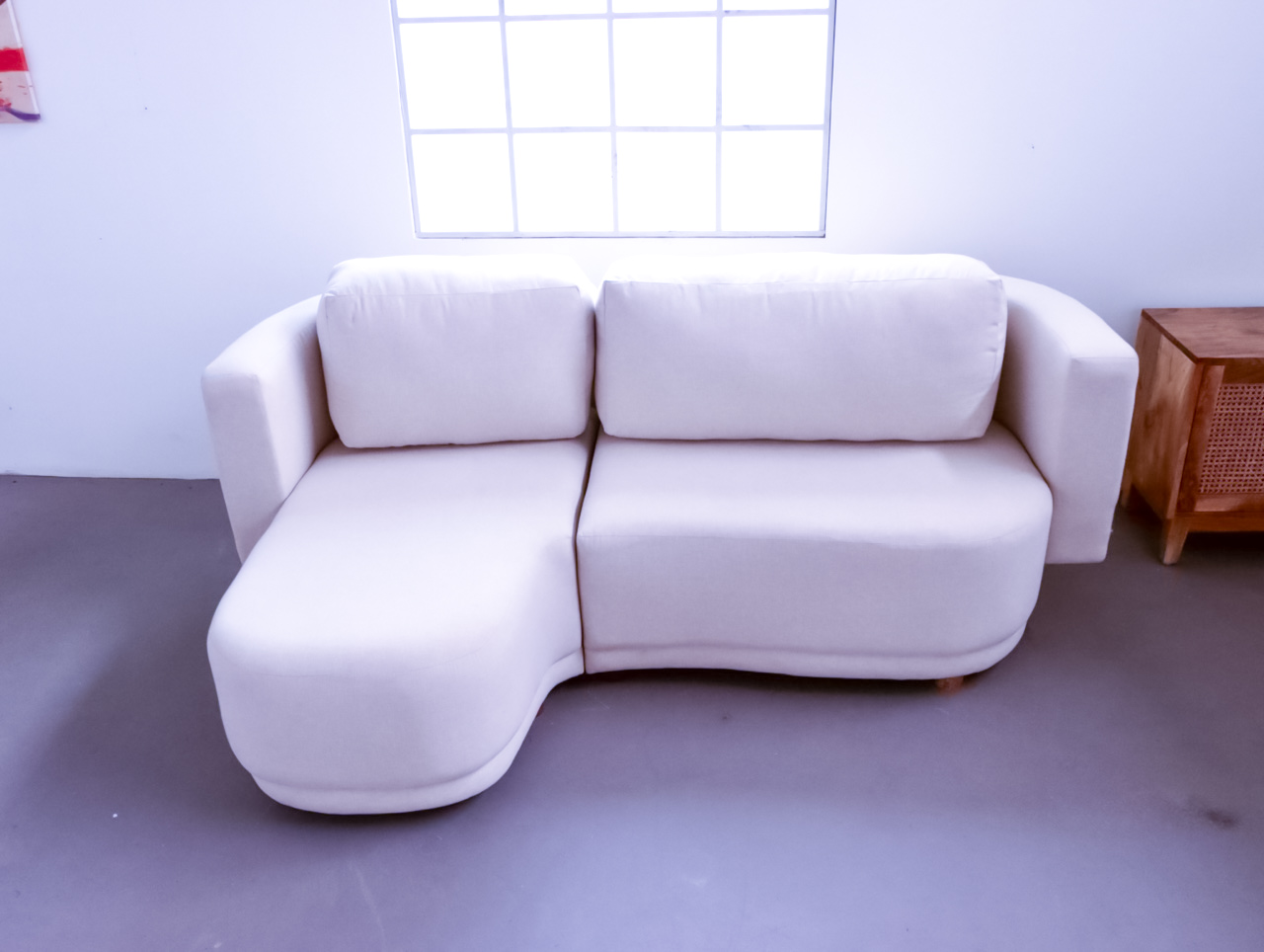 Hannah White Couch