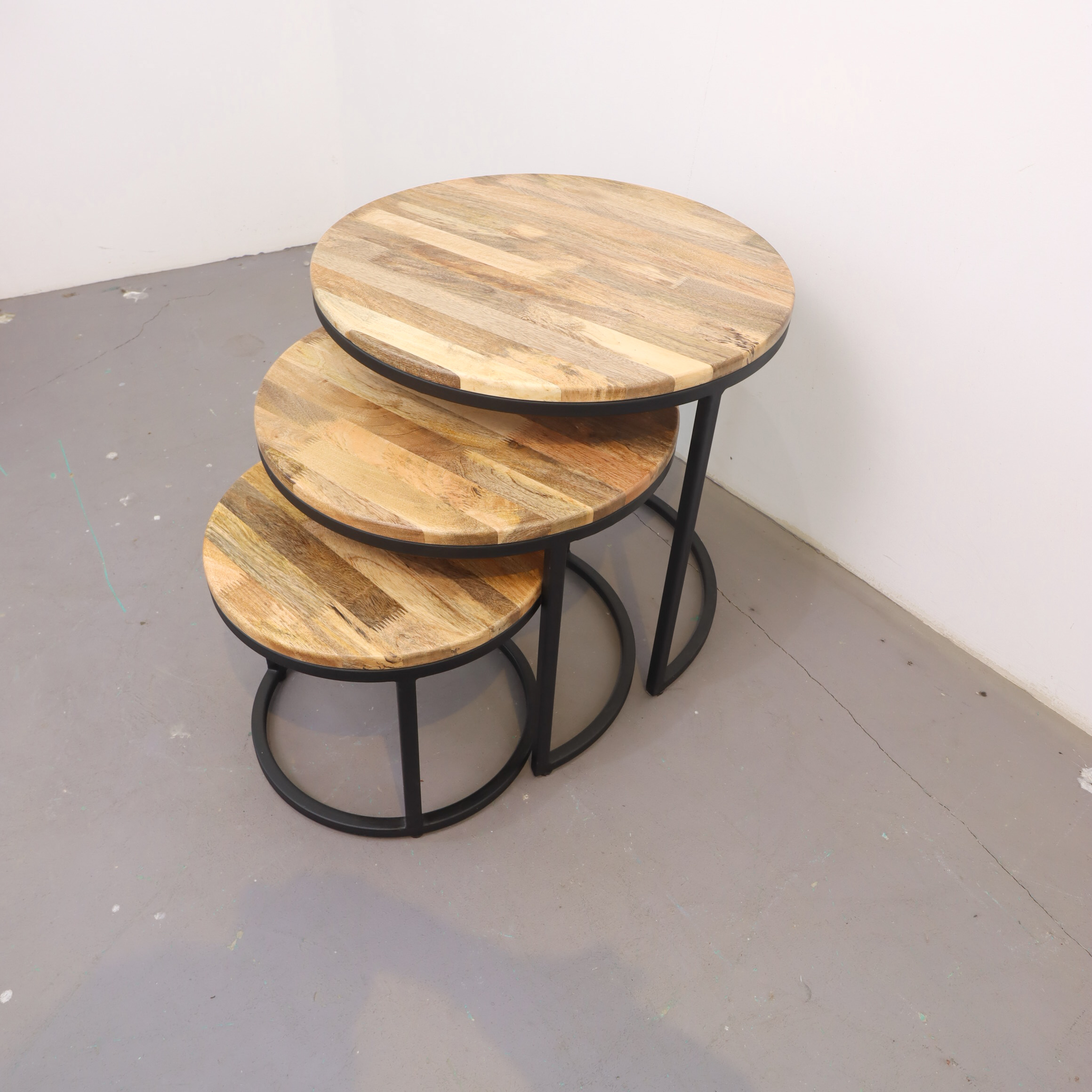 Priya Nest Of Tables Mango Set Of 3