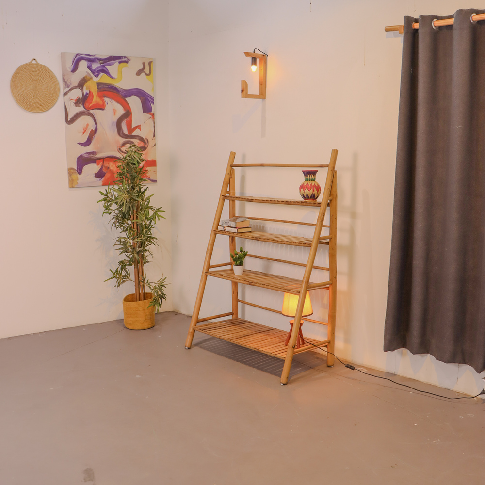Bamboo Display Rack