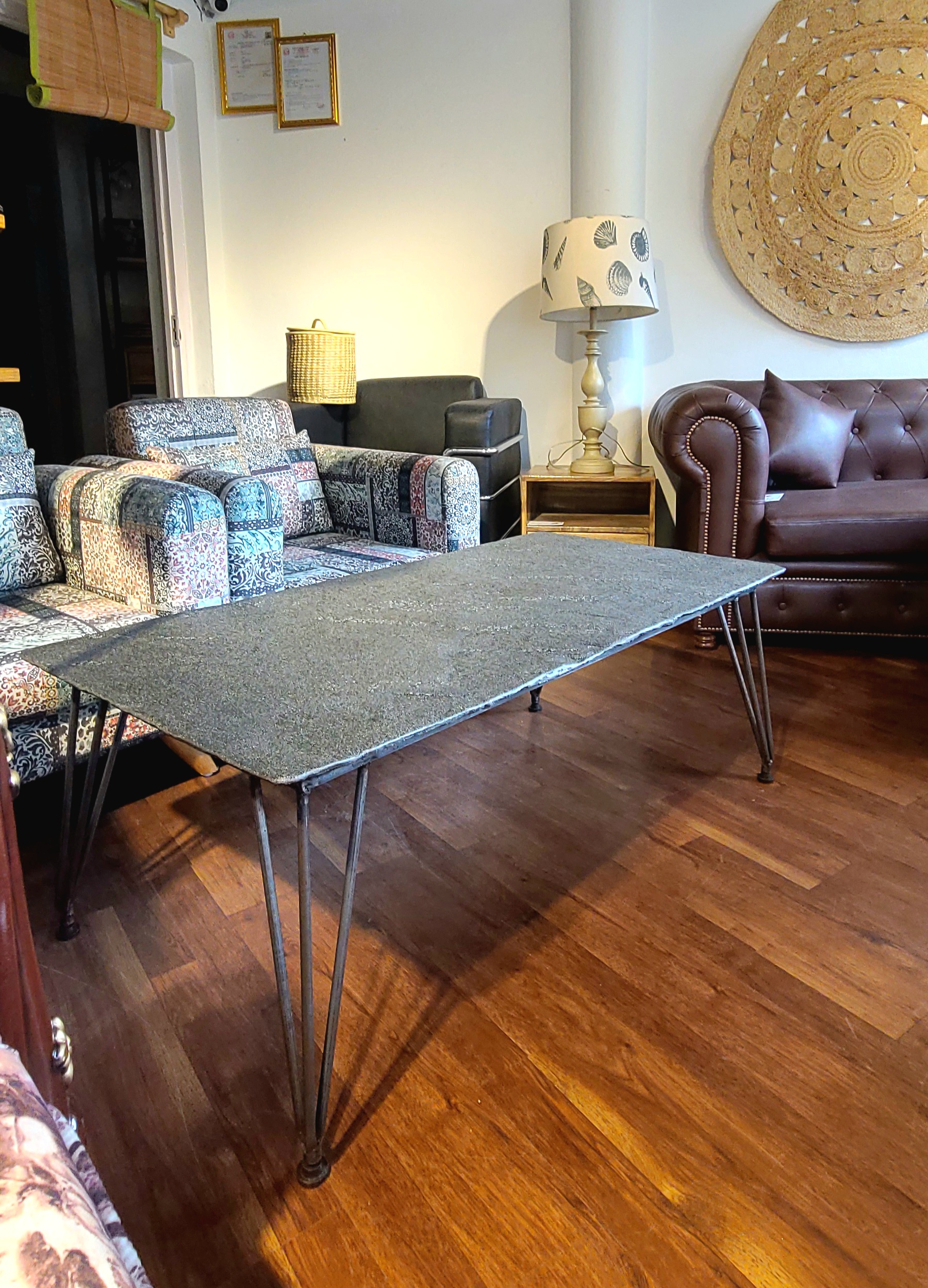Rhinoland Black Stone Outdoor/ Coffee Table
