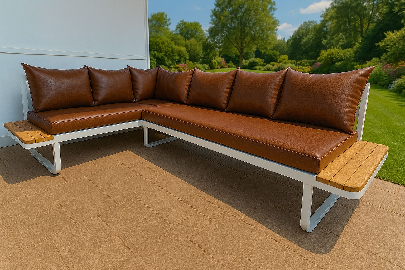 Aish Patio Garden Sofa Set