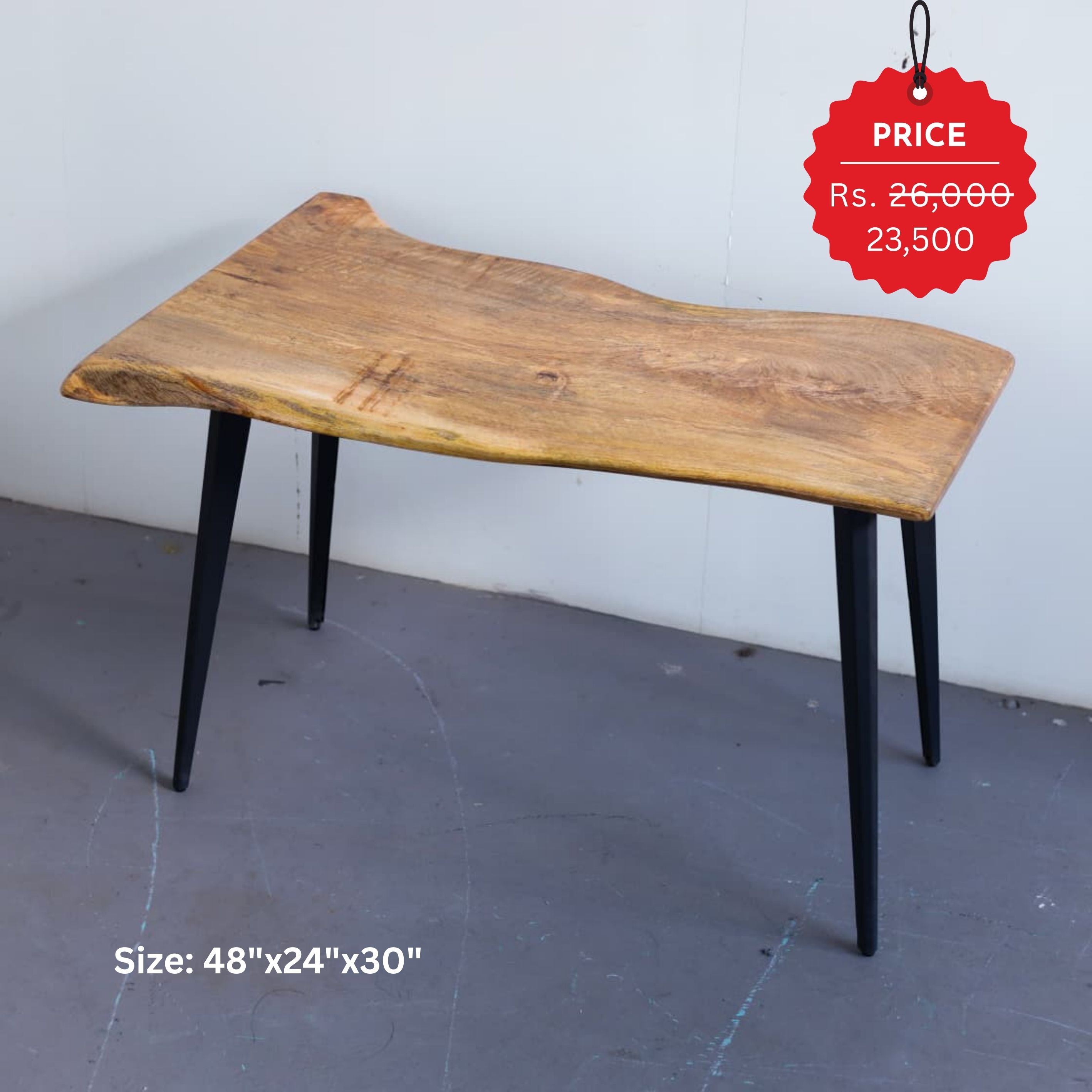 Rhinoland Live Edge Table (Mango Wood)