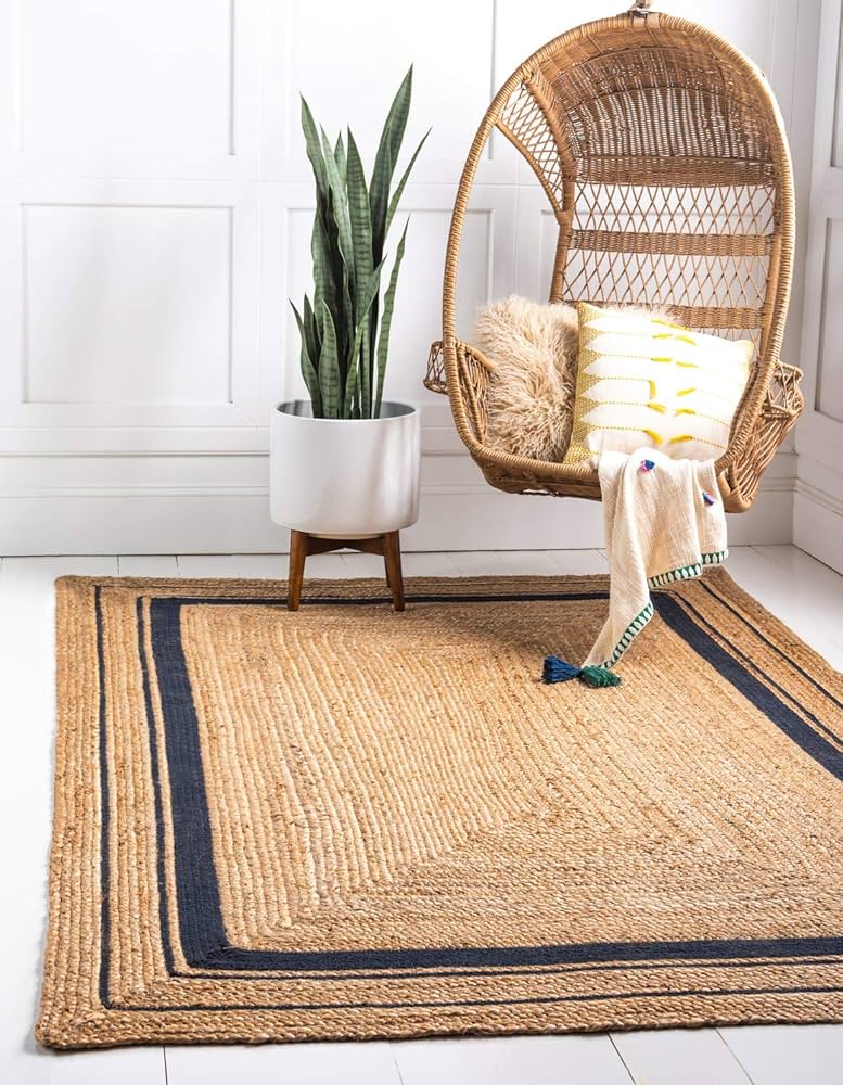 Handloom Braided Jute Rug